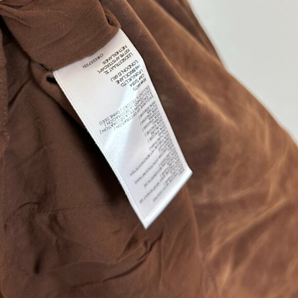 FREE PEOPLE Atlas Cutout Faux Suede Minidress in Chicory Coffee Size Medium - Picture 10 of 14